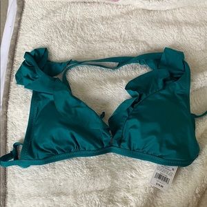 Cute green bikini top